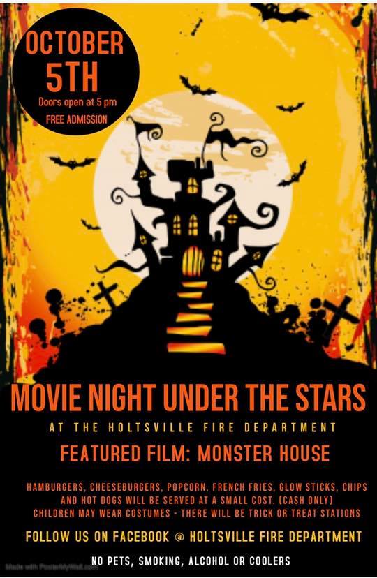 Spooky Movie Night Under The Stars
