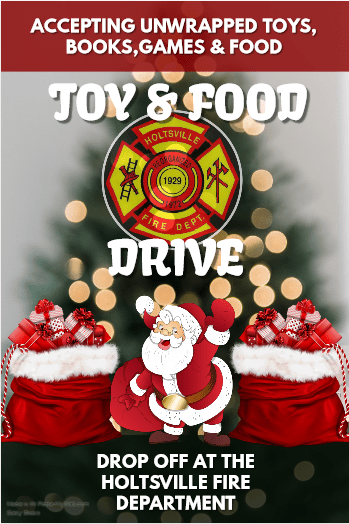 Holtsville Fire Department Toy & Food Drive