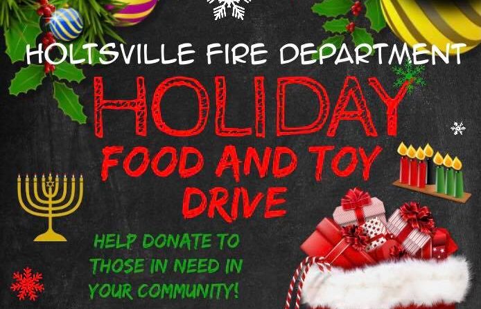 Holtsville Fire Department Annual Holiday Food & Toy Drive