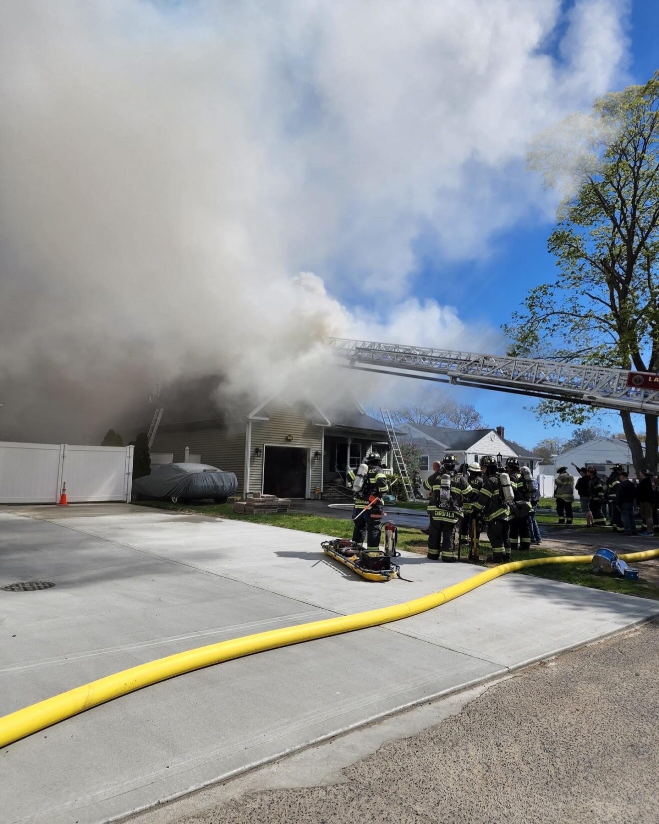 Holtsville FD RIT Responds to Lakeland Fire District Holtsville Fire