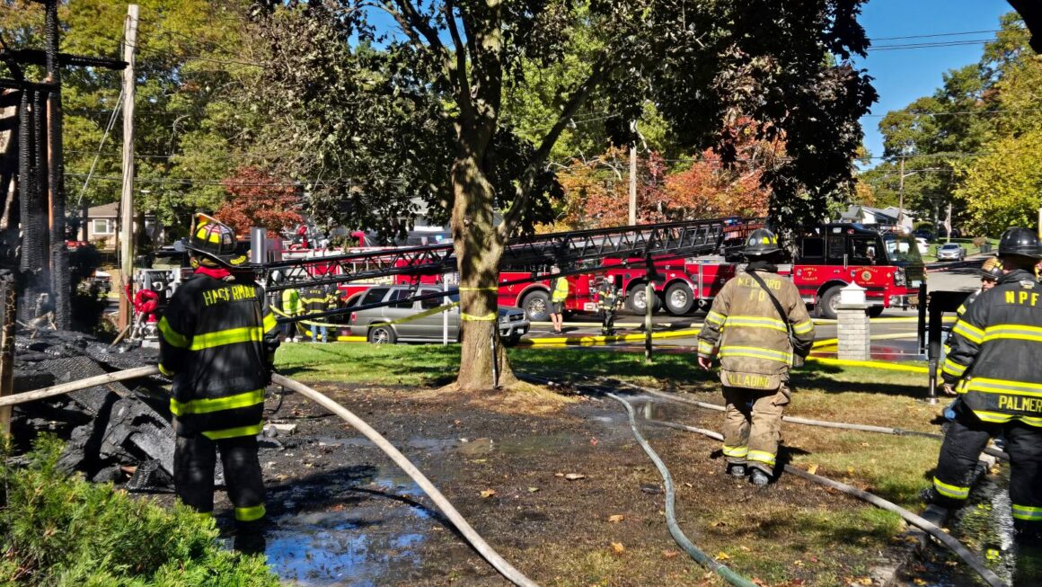 HOLTSVILLE FD RESPONDS TO NORTH PATCHOGUE FIRE DISTRICT