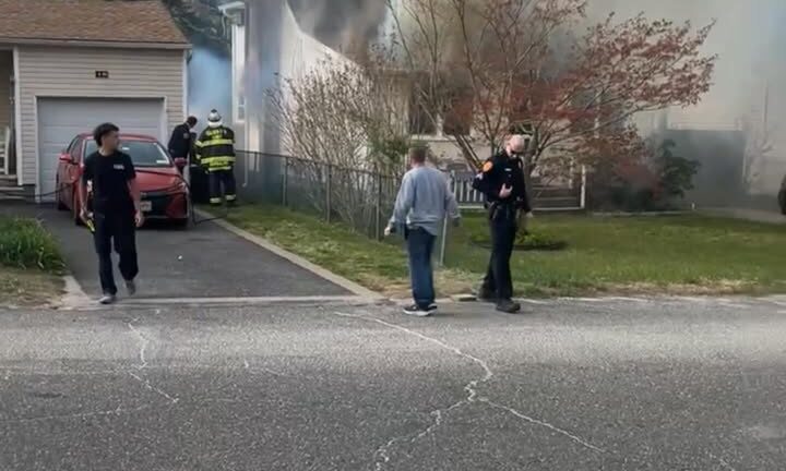 HOLTSVILLE FD RESPONDS TO FIRE IN PRIVATE DWELLING IN SELDEN FIRE DISTRICT