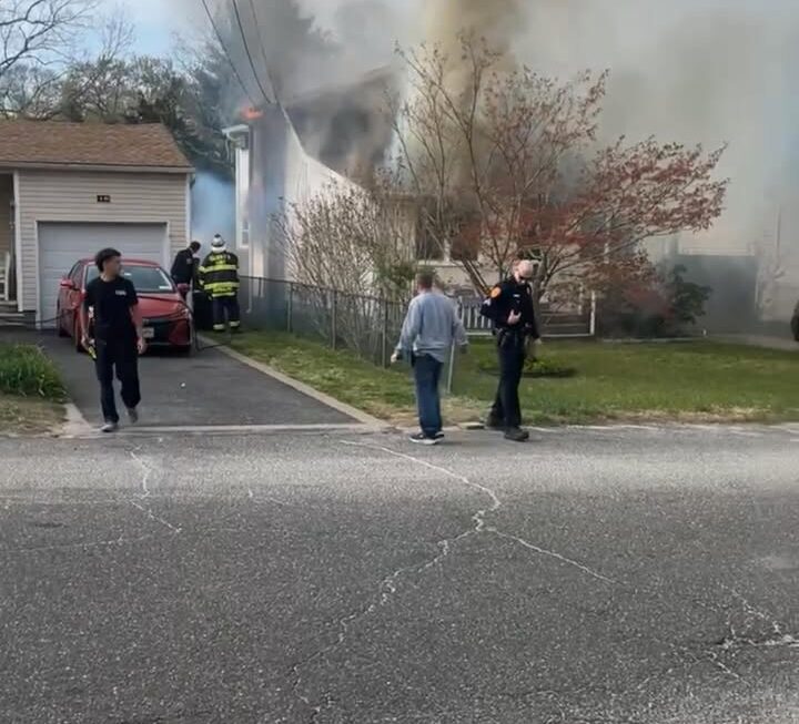 HOLTSVILLE FD RESPONDS TO FIRE IN PRIVATE DWELLING IN SELDEN FIRE DISTRICT